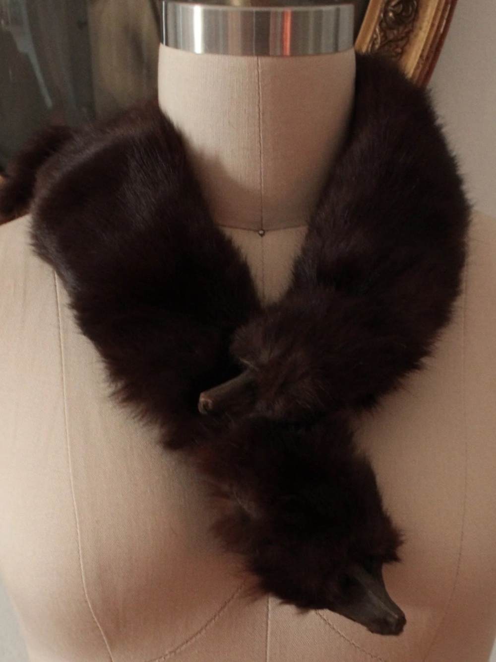1950's Mink Neck Warmer
